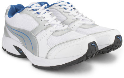 

Puma Argus DP Men Running Shoes For Men(White, White;puma silver;snorkel blue