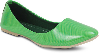 

Get Glamr Designer Bellies For Women(Green