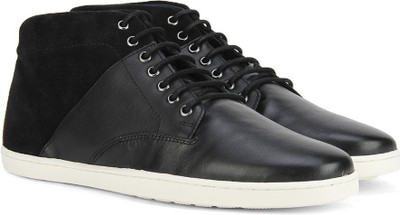 

LP Louis Philippe mid ankle sneakers For Men(Black