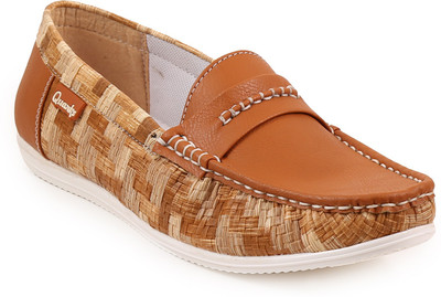 

Quarks Loafers For Men(Tan)