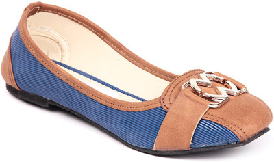 

Ignis Corduroy Buckle Bellies For Women(Navy