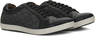

Knotty Derby James Side Stitch Sneaker Sneakers For Men(Black, Black+grey