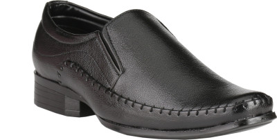 

Zebra Men's Formal Slip On Shoes For Men(Black