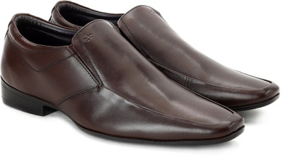 

Arrow Men Genuine Leather Slip On Shoes For Men(Brown