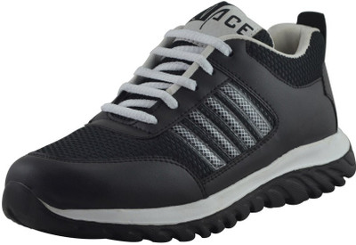 

Elvace 8020 Walking Shoes For Men(Black, Grey