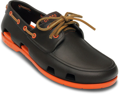 

Crocs Beach Line Boat Shoe Men Casuals For Men(Brown