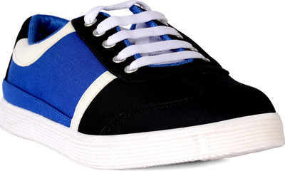 

Sam Stefy Canvas Shoes For Men(Black, Blue)