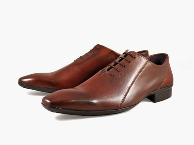 

Knotty Derby Two Tone Oxford Lace Up For Men(Tan