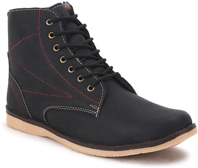 

Get Glamr Black Men's Boots For Men(Black)