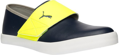

Puma El Rey Milano II IDP Sneakers For Men(Blue, New navy-safety yellow-black