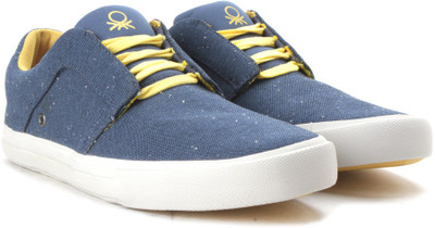 

United Colors of Benetton Men Sneakers For Men(Blue, 902