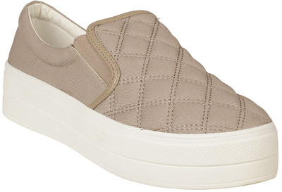 

Flat n Heels Canvas Shoes For Women(Beige)