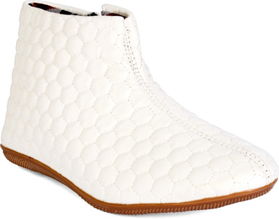 

Sam Stefy Boots For Women(White)