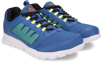 

REEBOK RUN STORMER Running Shoes For Men(Blue, Blue/neon yellow/blk/wht