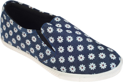 

Rajdoot Canvas Shoes For Women(Blue, White