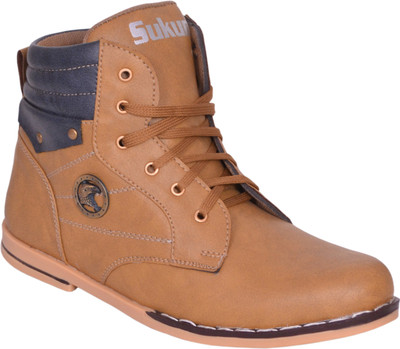

Sukun Boots For Men(Tan)