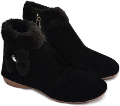 

Myra Party Wear Boots For Women(Black)