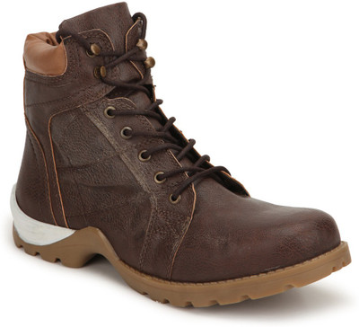 

Knotty Derby Boots For Men(Brown