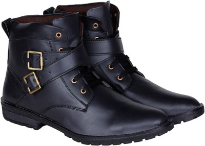 

Kraasa HeatBeat Boots For Men(Black