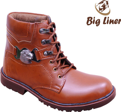 

Big Liner Boots For Men(Tan