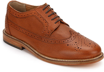 

A by Arden Benson Longwing Brogue Lace Up Shoes For Men(Tan