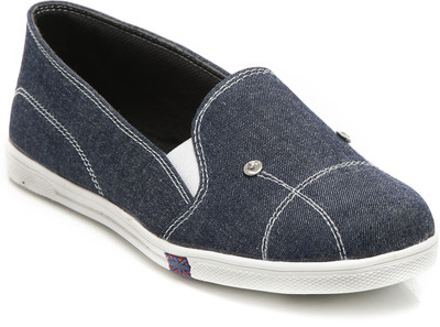 

Ferera Slip On Sneakers For Women(Navy, White, Blue