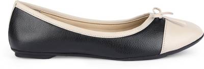 Chemistry Contrast Toe Ballerinas