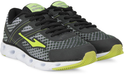 

Erke Running Shoes For Men(Black, Grey, Black/lime green
