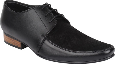 

Lujo Lace Up For Men(Black, 009;black