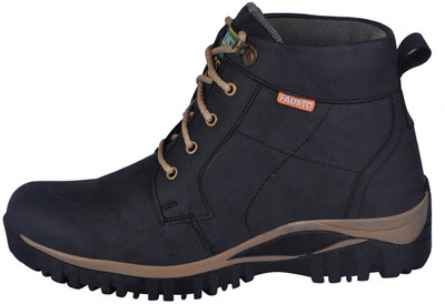 

FAUSTO Boots For Men(Black