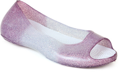Do Bhai Transparent-Purple Bellies For Women(Purple