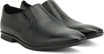 

Clarks Kinver Step Black Leather Slip On For Men(Black
