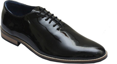 

Bxxy Genuine Leather Lace Up Shoes For Men(Black)