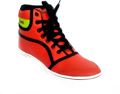 

Leves Leather Casuals For Men(Orange