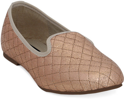 

Get Glamr Designer Casual Shoes For Women(Gold