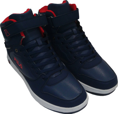 Fila roberto mid clearance ankle sneakers white