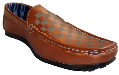 

Mode Loafers For Men(Brown)