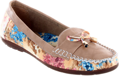 

Shuz Touch Loafers For Women(Brown
