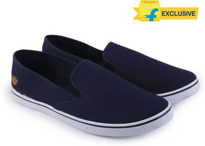 

Flying Machine Canvas Canvas Loafers For Men(Navy