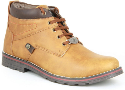 

Devils Bactrian Camel Tan Boots For Men(Tan)