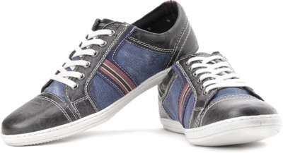 

Red Tape Men Genuine Leather Sneakers For Men(Blue, Grey