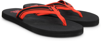 

ADIDAS Men Slippers, Black/bold orange/black