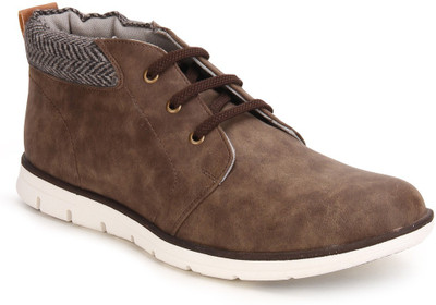 

Knotty Derby Anthony Short Boots For Men(Brown, Tan