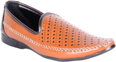 

Walkalite Mojaris For Men(Tan)