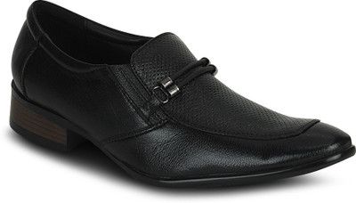 

Kielz Kielz Corporate Casuals Black Slip-Ons Shoes Corporate Casuals For Men(Black