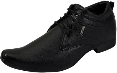 

FAUSTO Lace Up For Men(Black