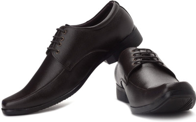 Vulcan Knight Lace Up Shoes For Men(Brown)