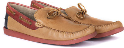 

Knotty Derby Quoddy Slipon Loafers For Men(Maroon, Tan, Tan+bodo+navy