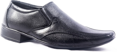

LeCobbs Leather Formal Slip On For Men(Black