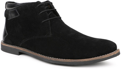 

Escaro Men's Casual Boots For Men(Black